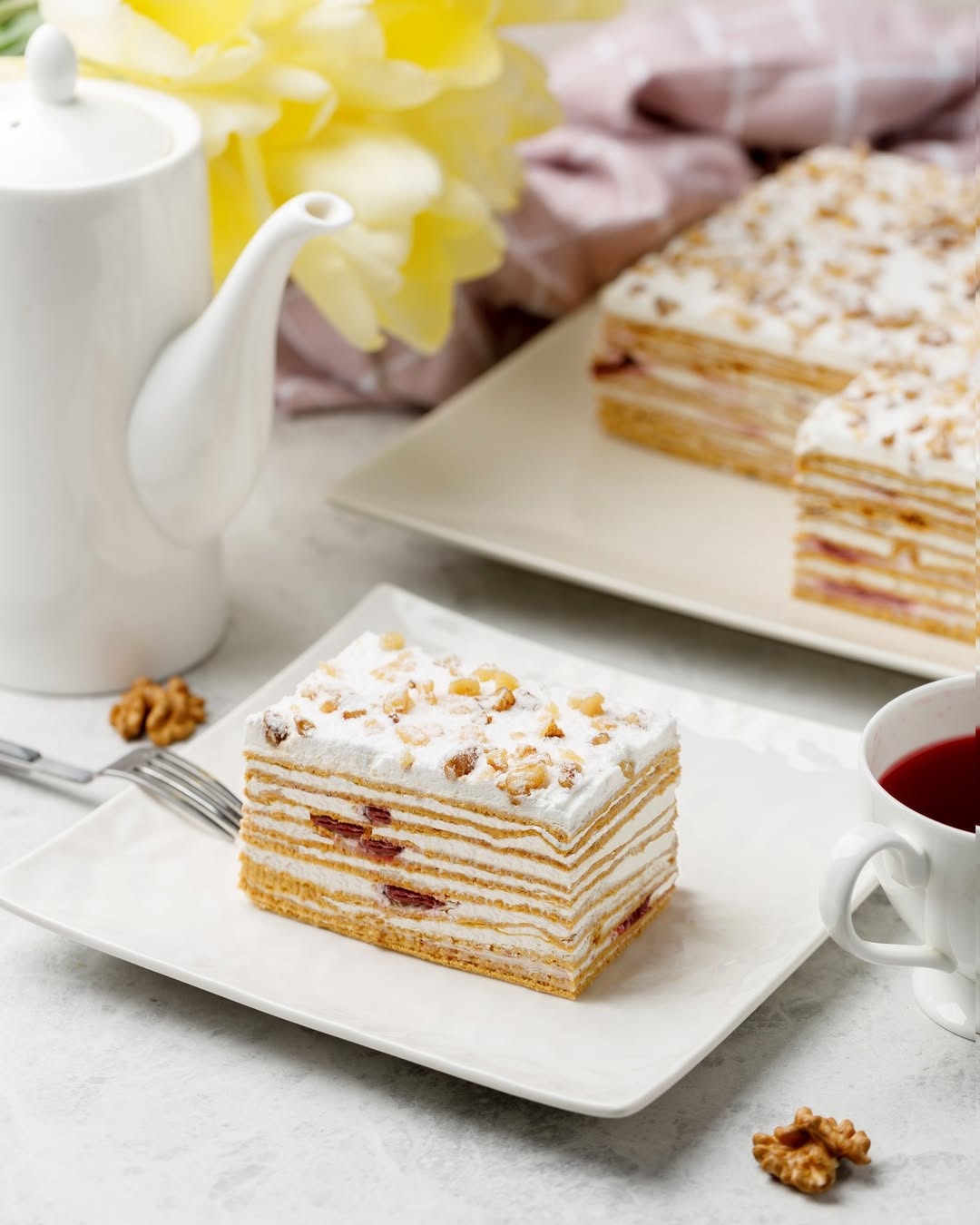 7 SPICE DOUA Dolcetti con panna acida e amarene, 300 g