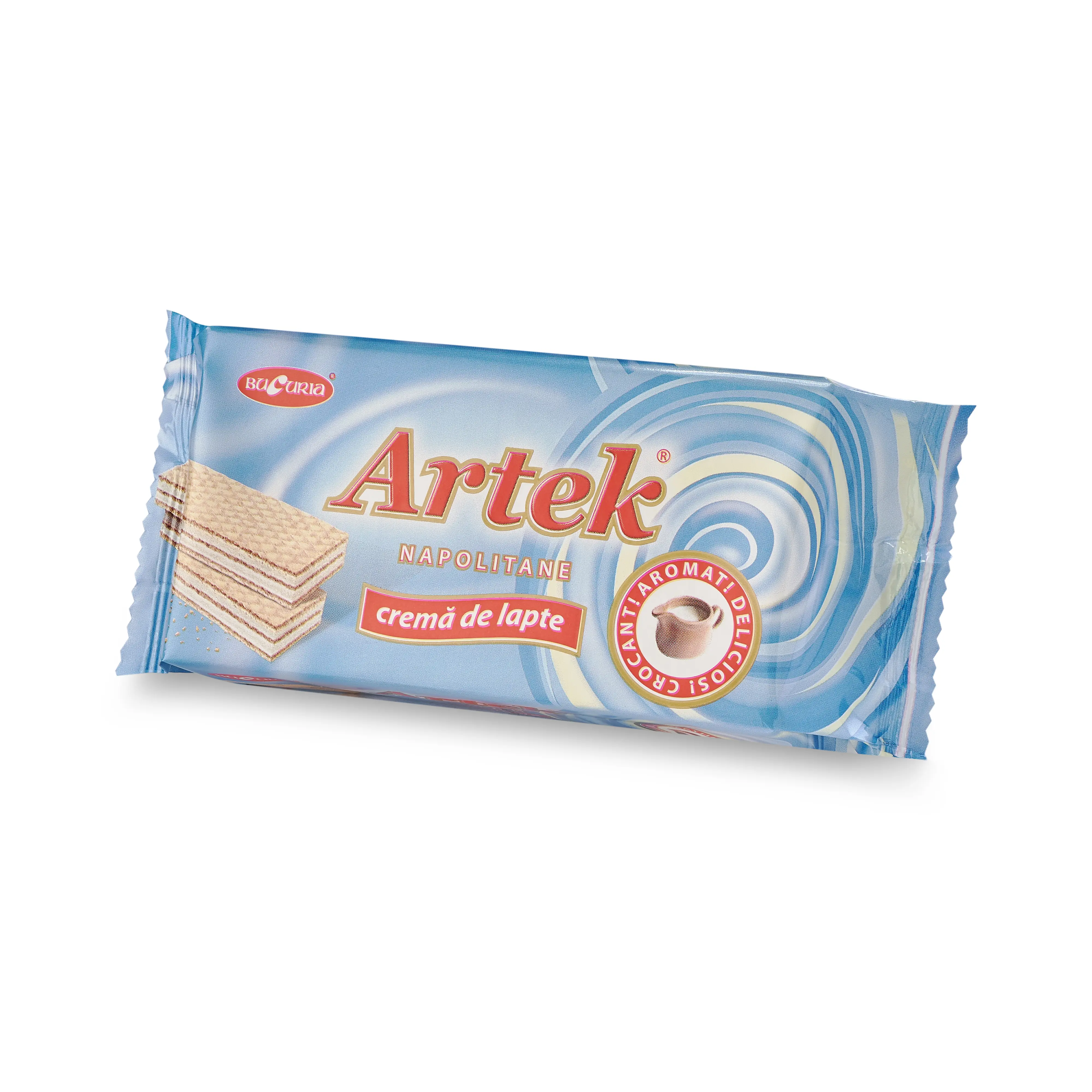 ARTEC napolitane cremă de lapte 160g