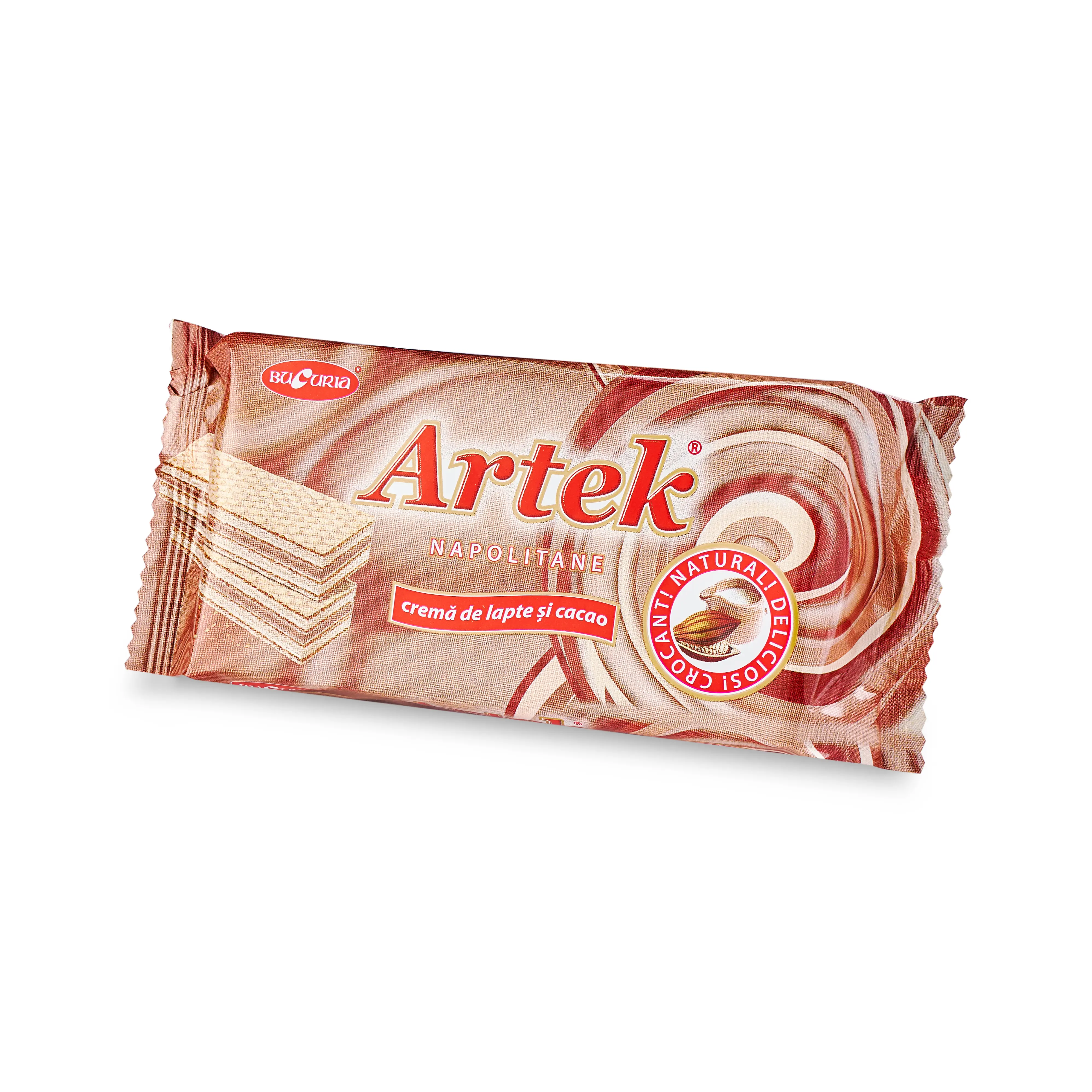 ARTEC napolitane cremă lapte, cacao 160g