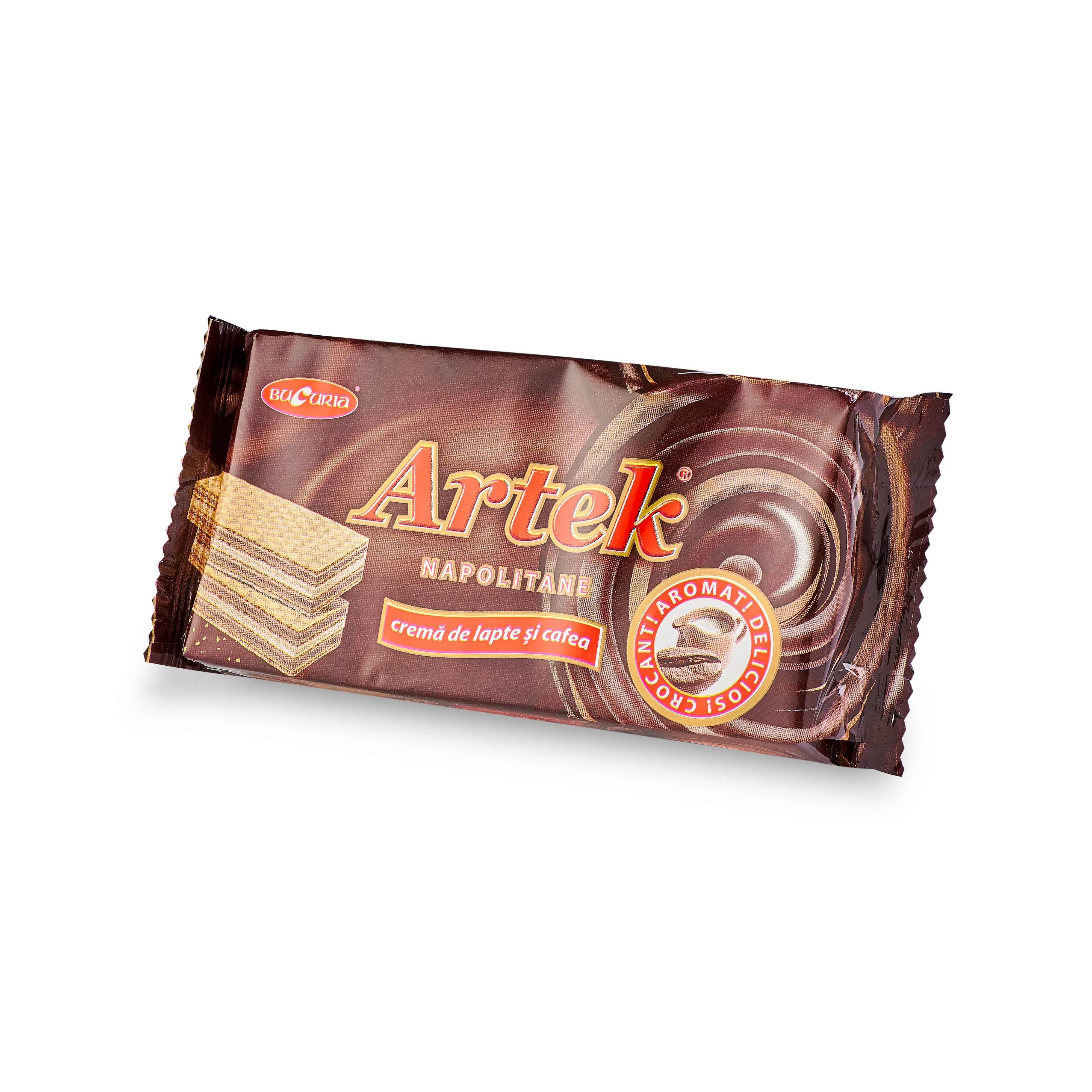 ARTEC napolitane cremă lapte, cafea 160g