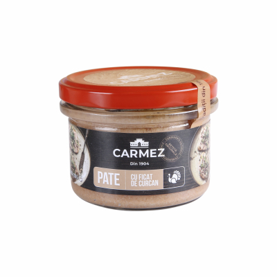 Carmez pate cu FICAT DE CURCAN 180g