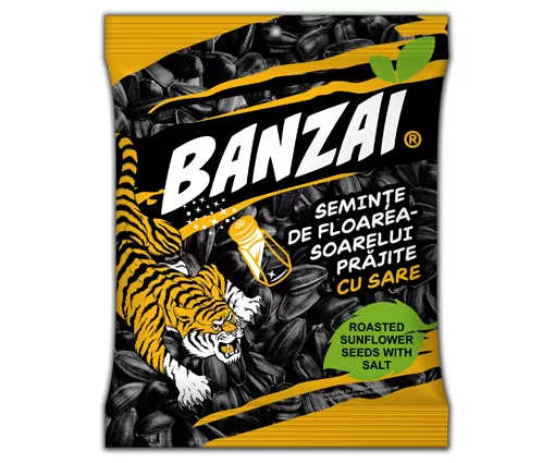 BANZAI Seminte de floarea soarelui cu sare 50g
