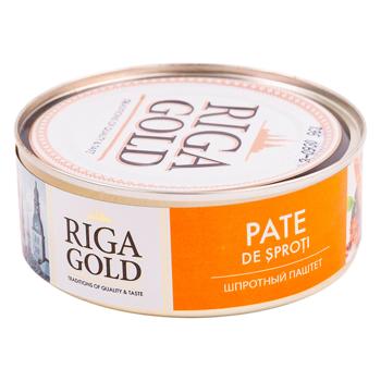 Pateu de șprot Riga Gold 240g