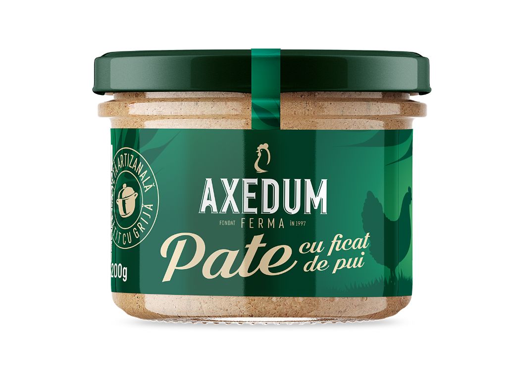 Axedum Pate cu ficat de pui 200g
