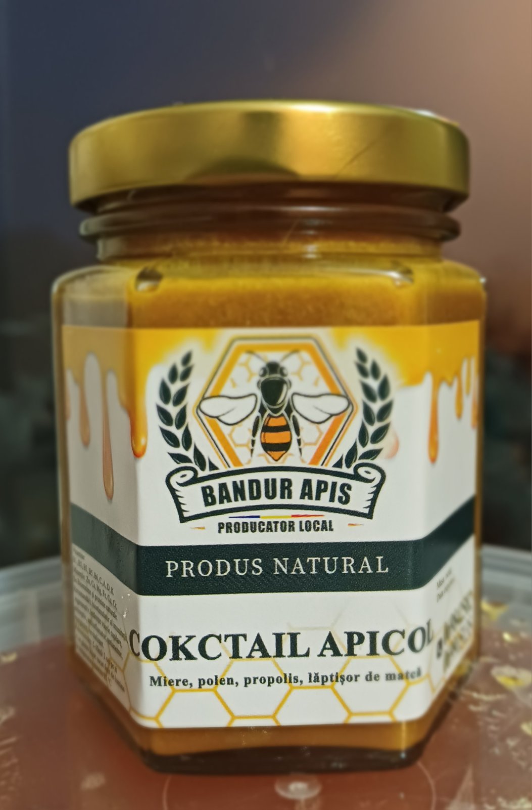 Coktail miere, polen, propolis, lăptișor de matcă 250g