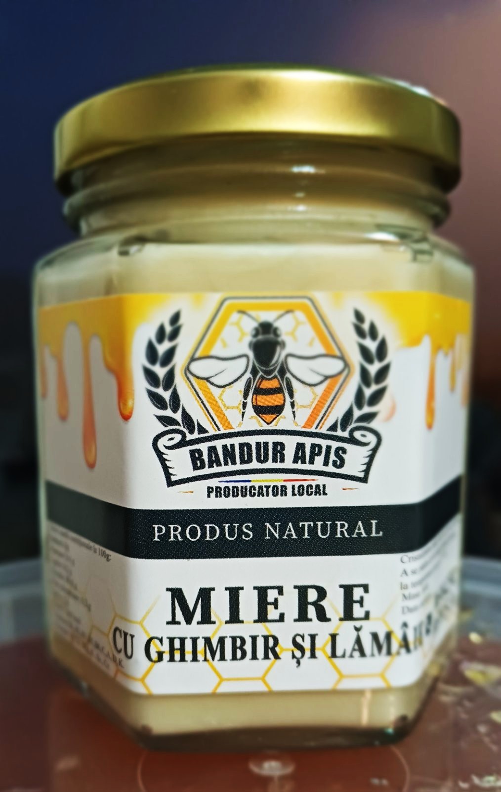 Miele con limone e zenzero 250 g