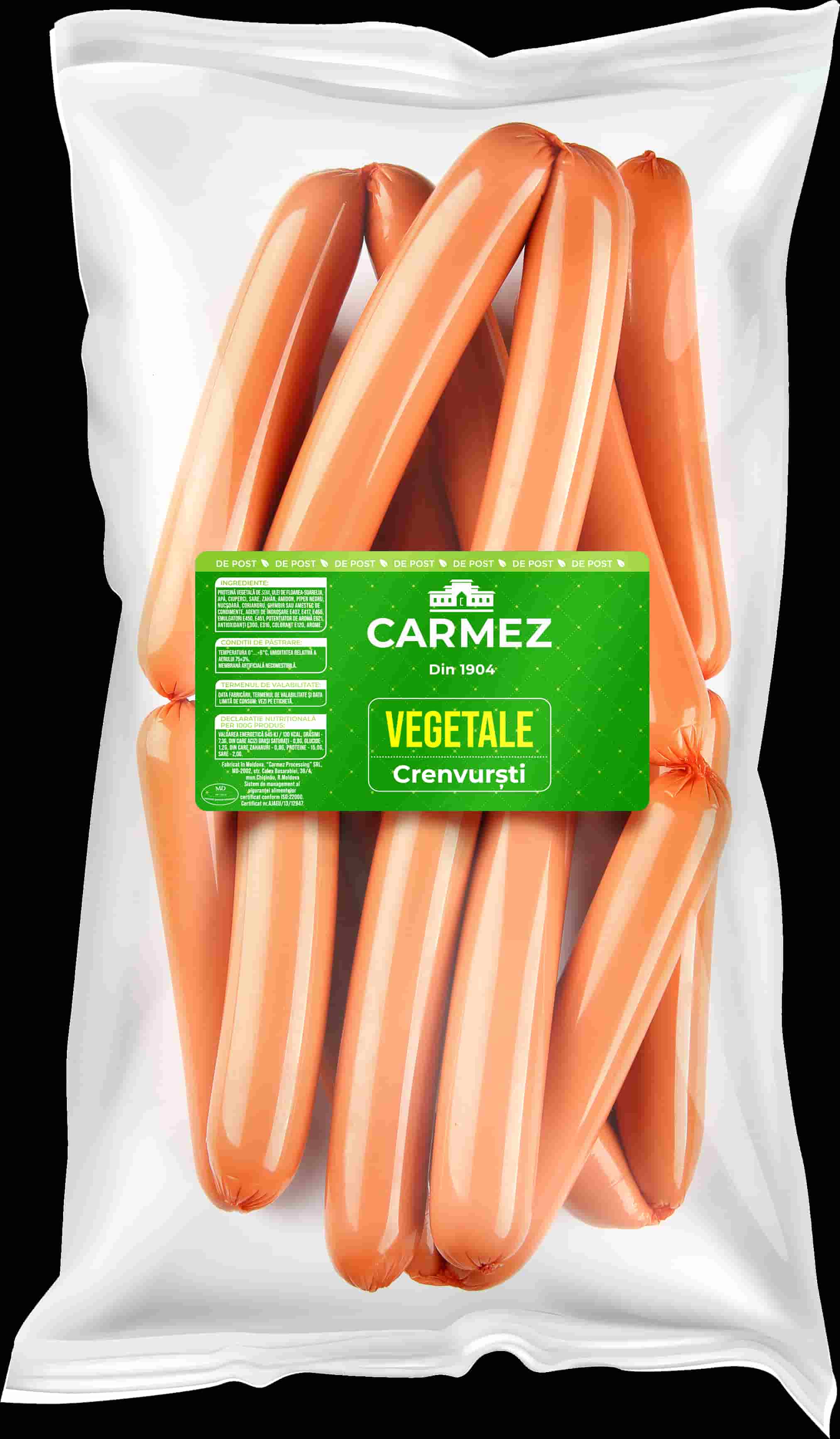 Salsicce vegetali di digiuno 700g