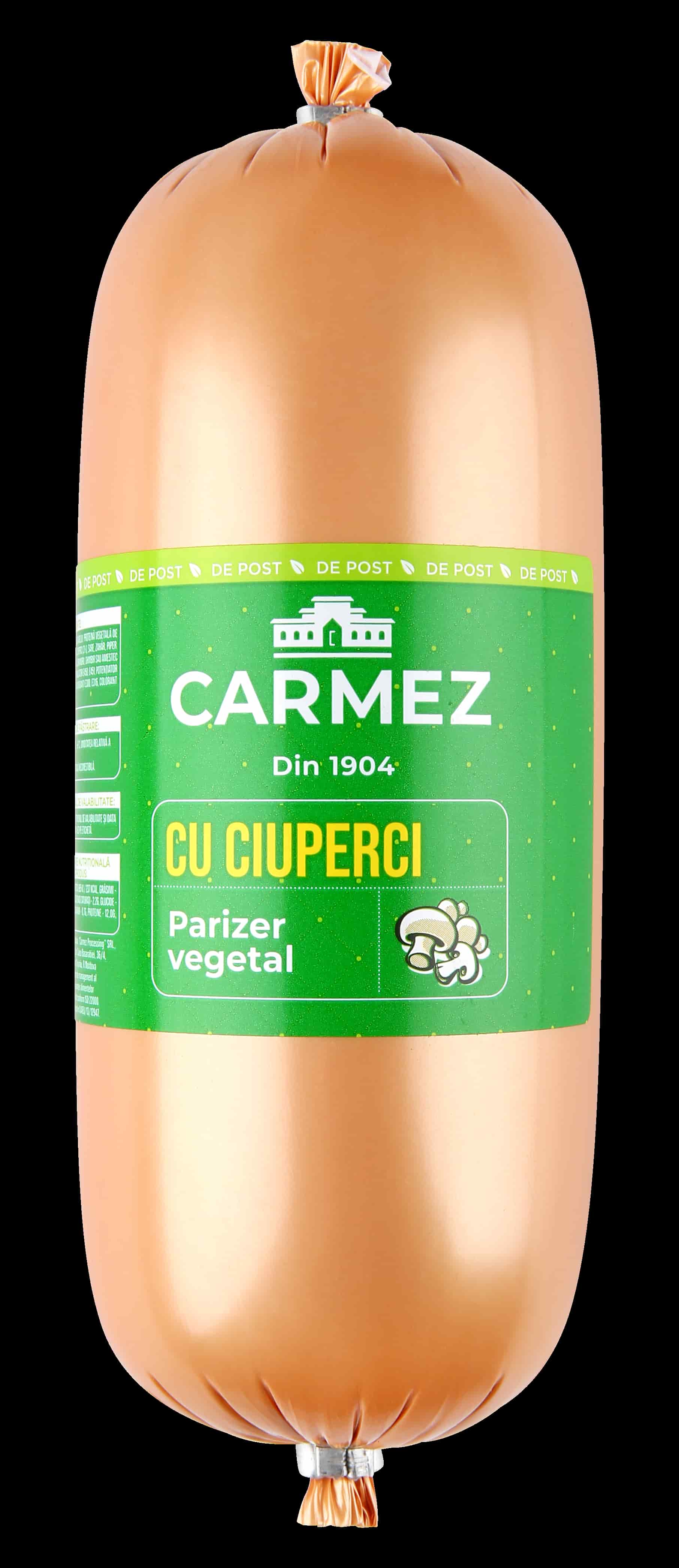 Parizer vegetal cu ciuperci 700g
