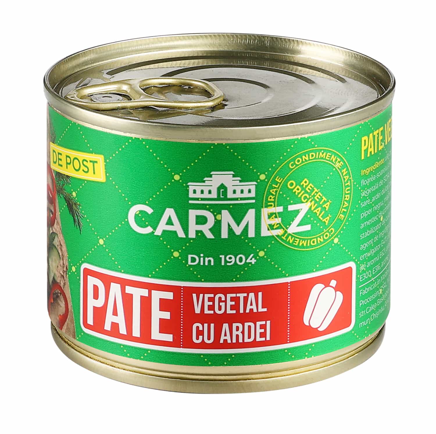 Carmez pate vegetal cu ardei