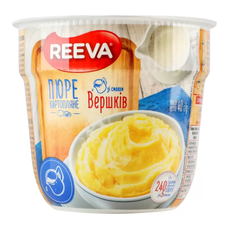 REEVA Piure de cartofi frișcă 40g