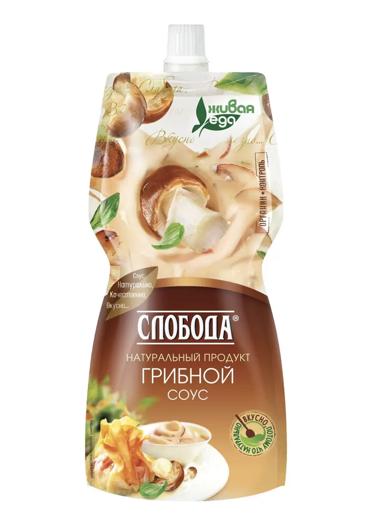 Sloboda Sos cu ciuperci 60%, 200 mL