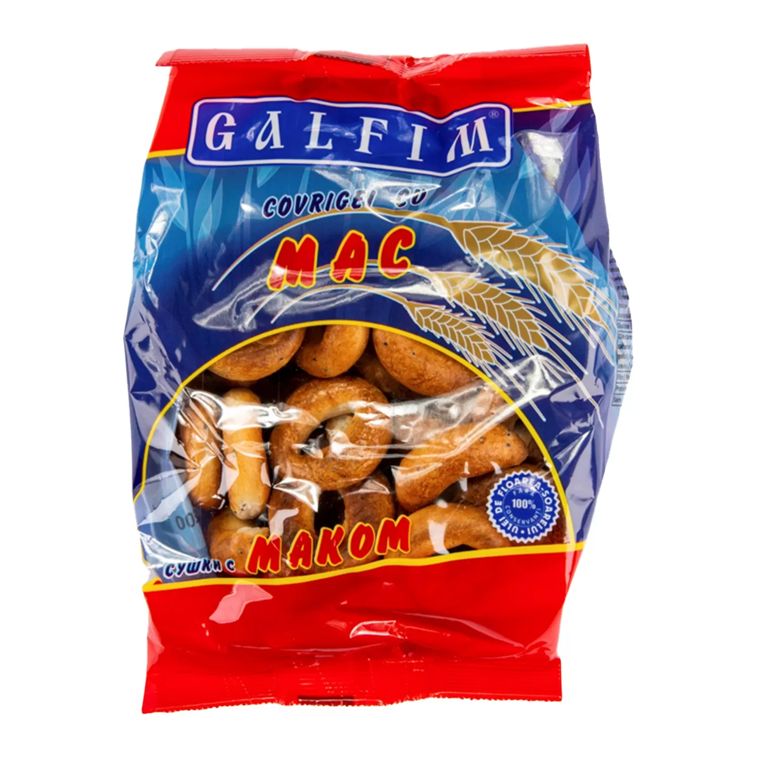 GALFIM Covrigi Cu mac 200g