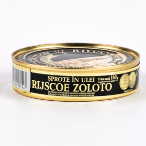 Șprot de Riga in ulei 160g